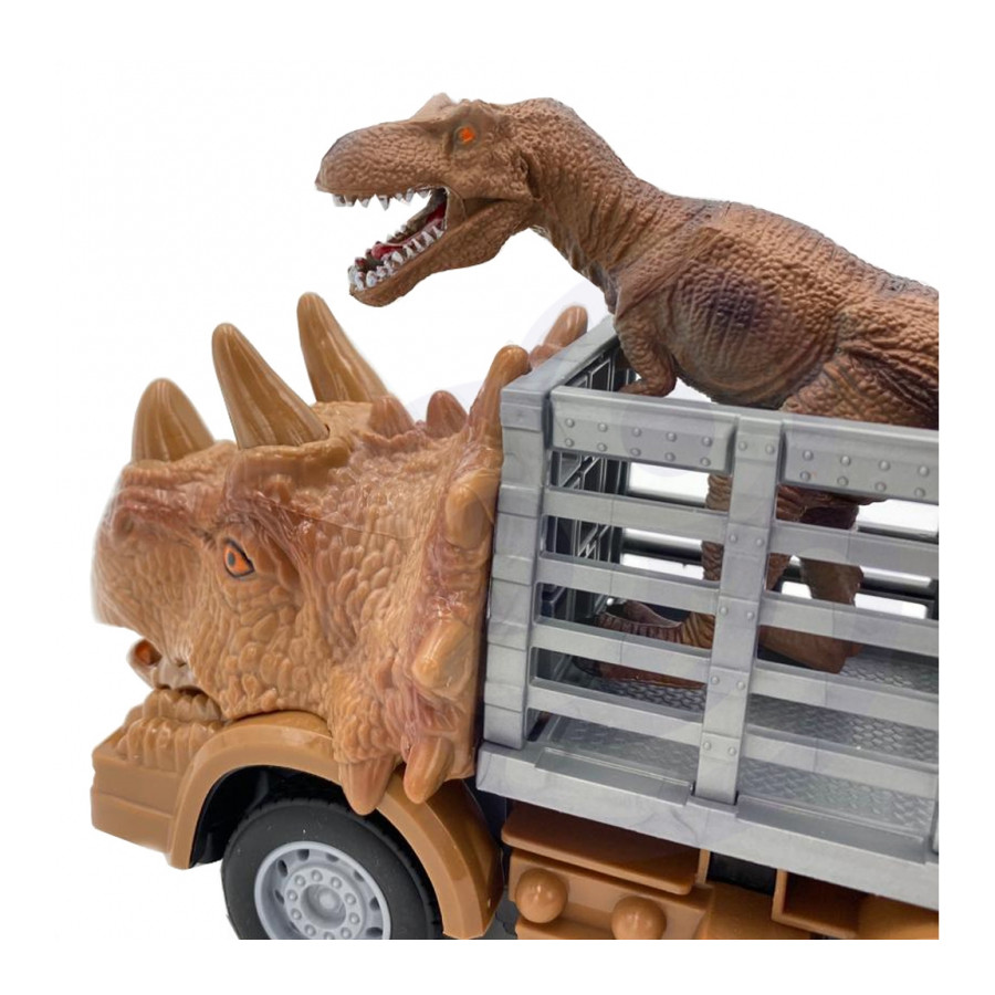Samochód zdalnie sterowany RC Dinozaur + figurka / Woopie