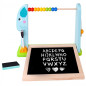 Edukacyjna tablica + 18 magnetycznych elementów / Tooky toy