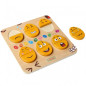 Tablica do nauki emocji jajka Humorki / Masterkidz Tablica do nauki emocji jajka Humorki / Masterkidz