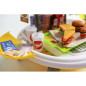Sklep w kształcie ufo Fast Food 3w1 60 el. / Woopie