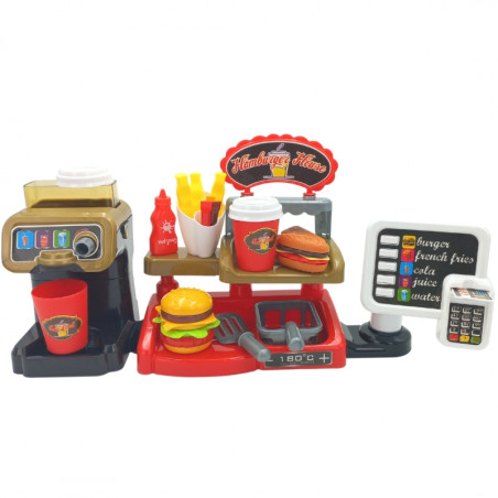 Restauracja Fast Food XXL + Dystrybutor napojów / Woopie