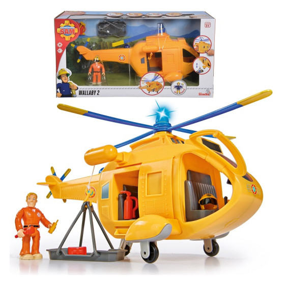 Helikopter wallaby II Figurka Strażak sam / Simba