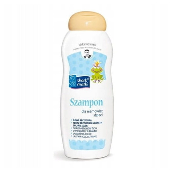 Delikatny szampon dla dzieci i niemowl膮t 250 ml / Skarb Matki