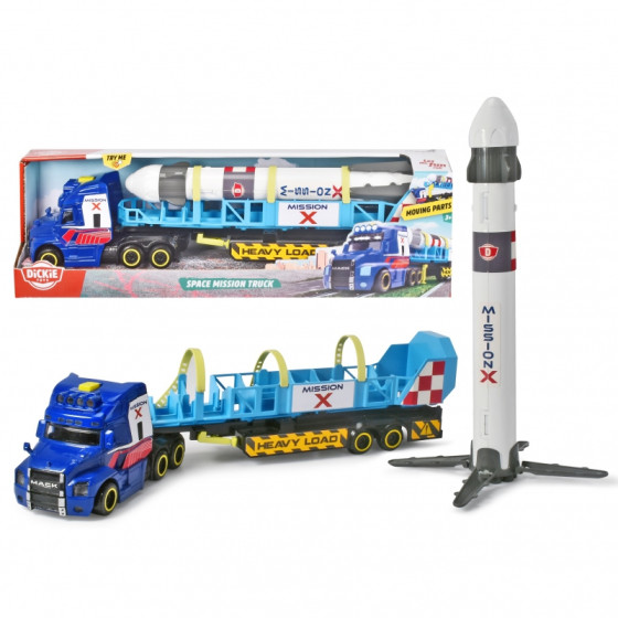 Ciężarówka z rakietą Space Mission / Dickie