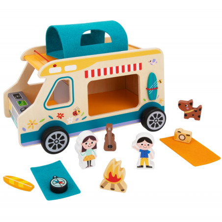 Kamper z akcesoriami 12 el. / Tooky toy