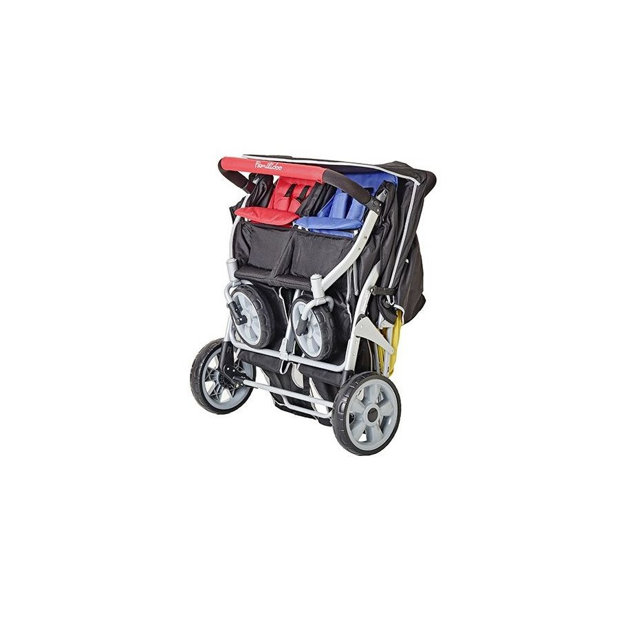 Wózek spacerowy do żłobka Lidoo Star Grey 4-osobowy / Familidoo