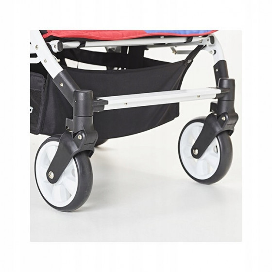 Wózek spacerowy do żłobka Lidoo City Grey 4-osobowy / Familidoo