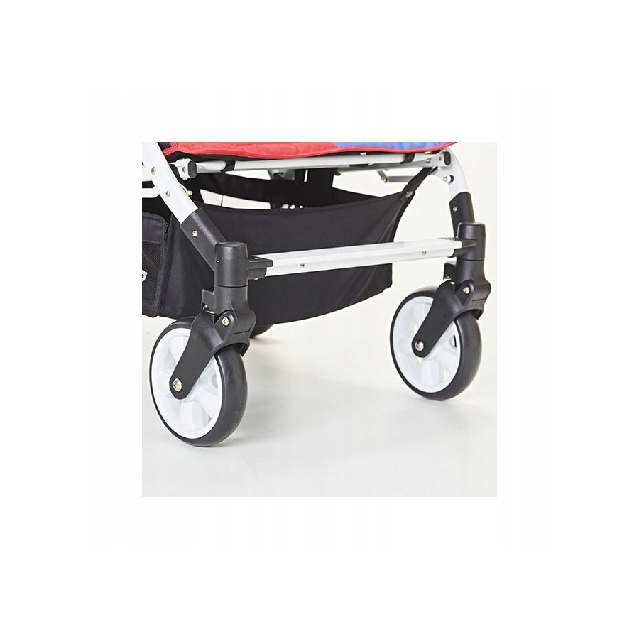 Wózek spacerowy do żłobka Lidoo City Grey 4-osobowy / Familidoo