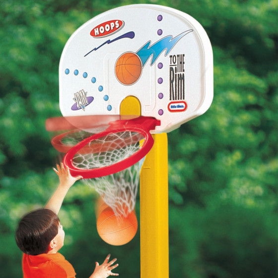 Duża koszykówka regulowana i składana / Little tikes
