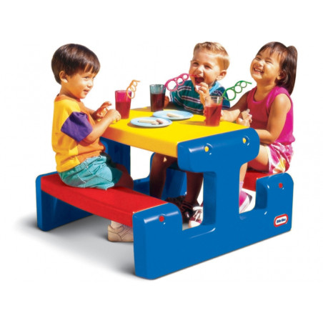 Ogrodowy stolik piknikowy Niebieski / Little tikes