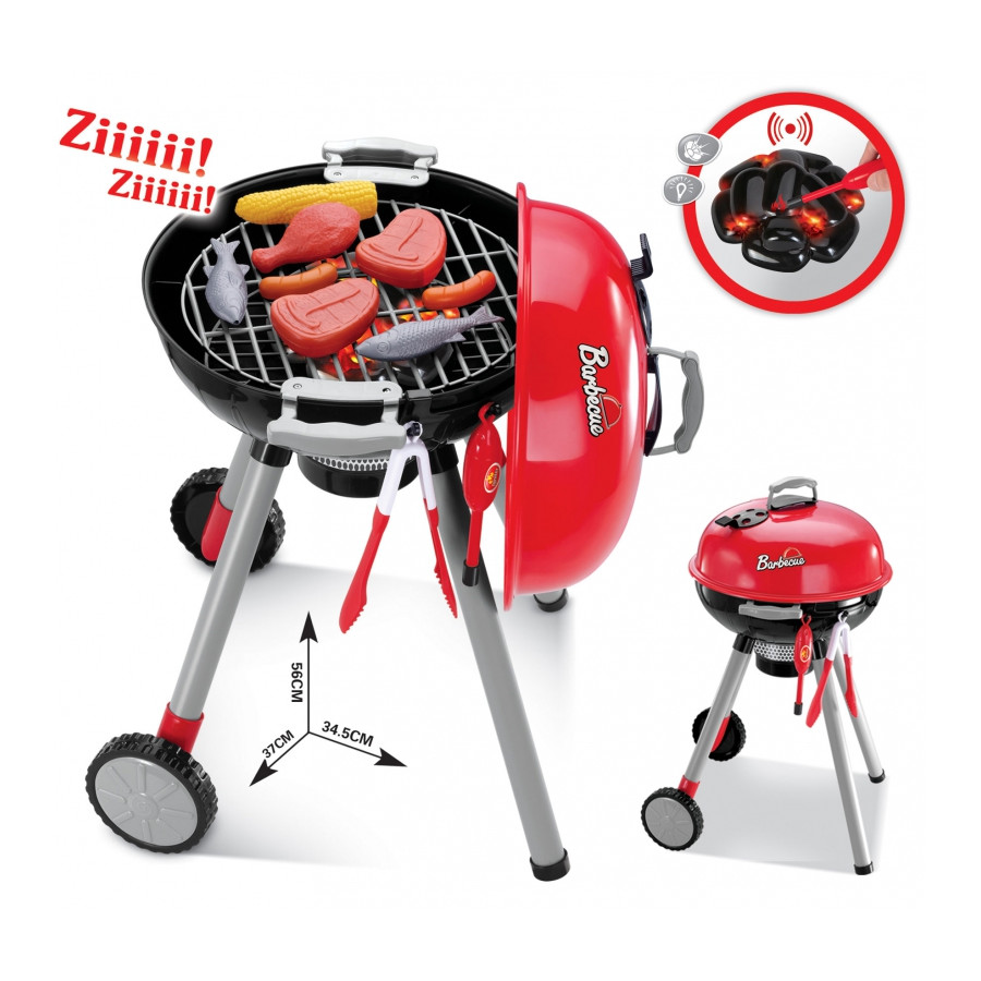 Grill ze światłami i dźwiękiem + akcesoria / Woopie