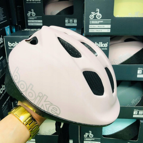 Kask ochronny-rowerowy dla dzieci Go XS Vanilla / Bobike