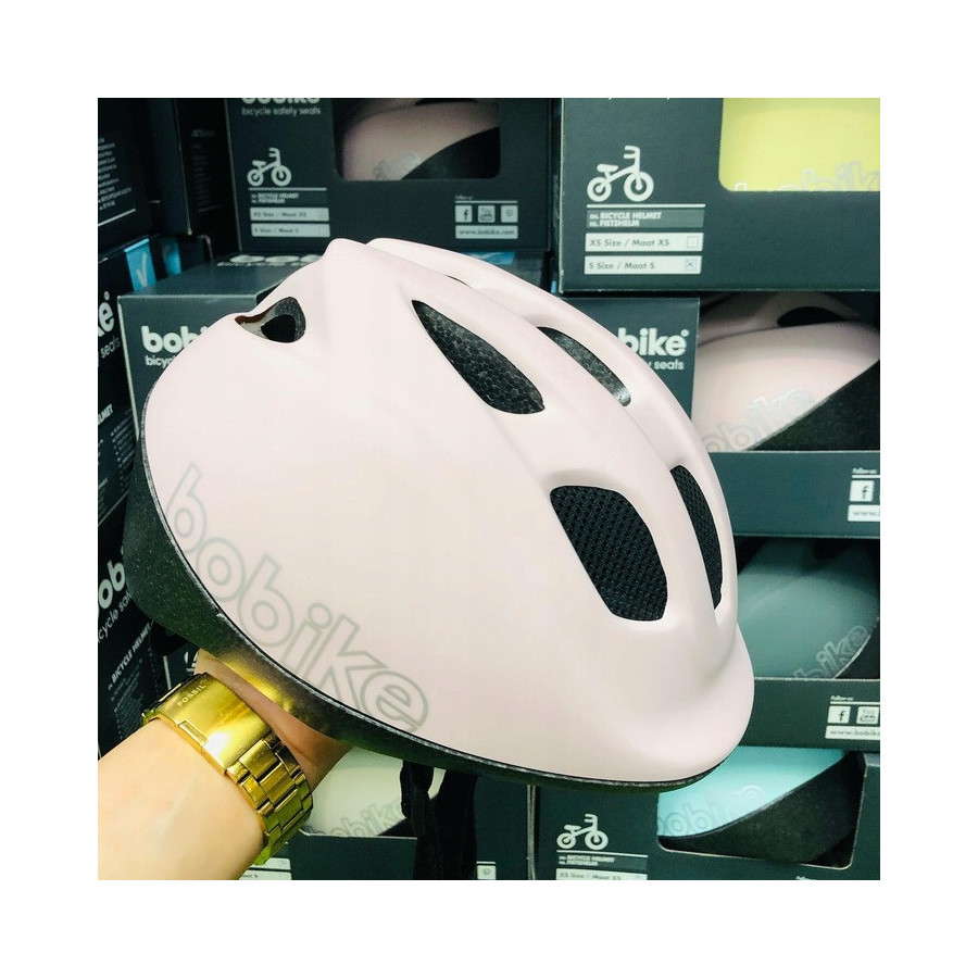 Kask ochronny-rowerowy dla dzieci Go XS Vanilla / Bobike