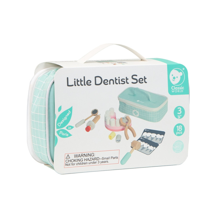 Zestaw małego dentysty w walizce + 17 el. / Classic world