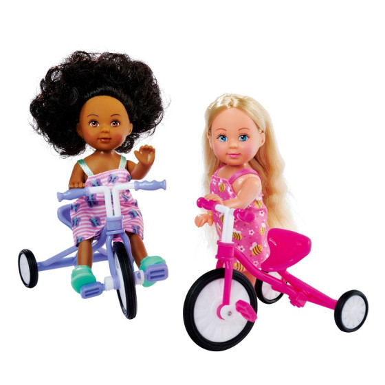 Lalka Evi z przyjaciółką na rowerach / Simba