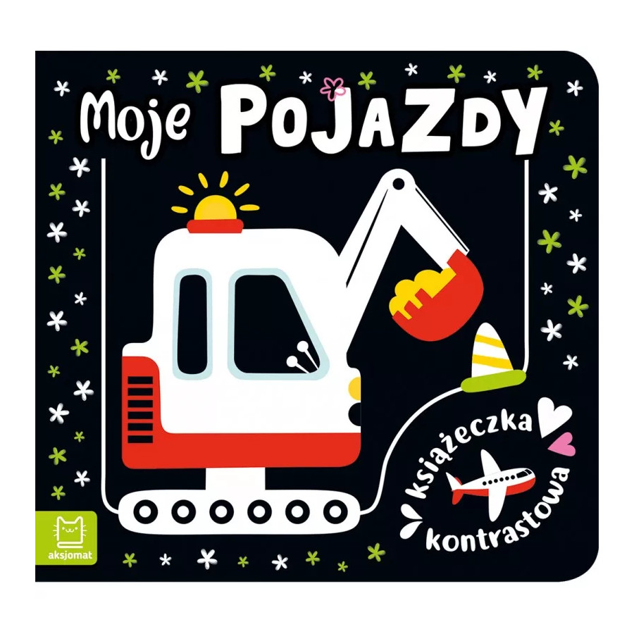 Książeczka kontrastowa Moje pojazdy / Aksjomat