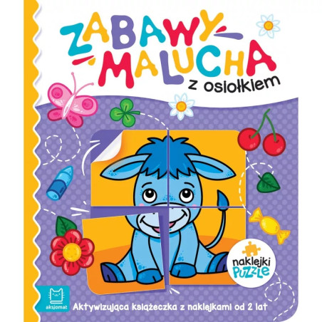 Książeczka z naklejkami Osiołek / Aksjomat