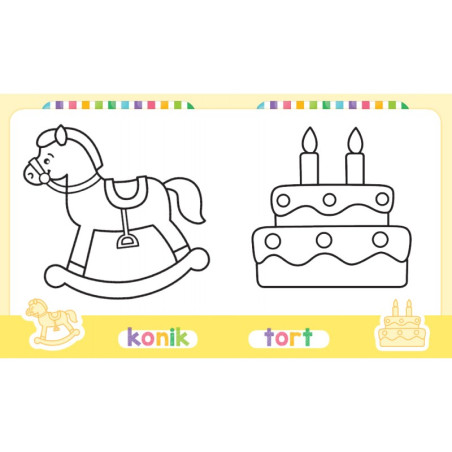 Kolorowanka malucha W domu / Aksjomat