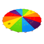 Chusta edukacyjna małe koła 3 m + 36 emocji / Akson Chusta edukacyjna małe koła 3 m + 36 emocji / Akson