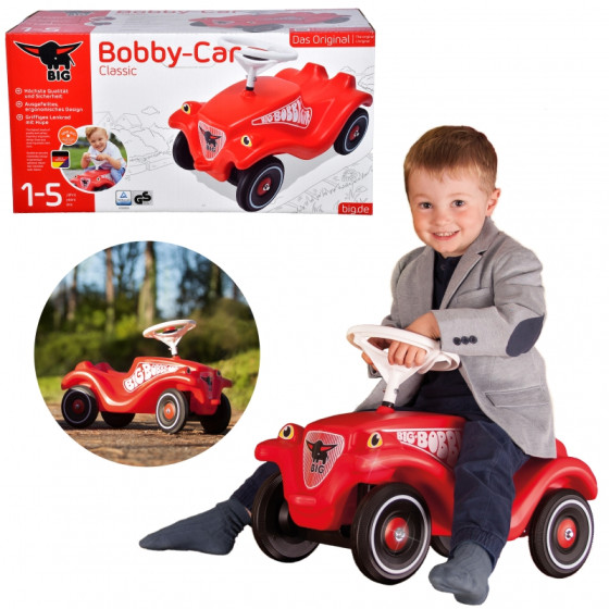 JeÅºdzik Bobby Car Classic Czerwony / Big