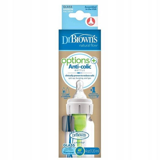Butelka szklana wąska Opti+ 250 ml / Dr Brown's