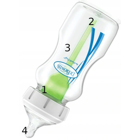 Butelka od urodzenia szeroka Opti+ szklana 270 ml / Dr Brown's