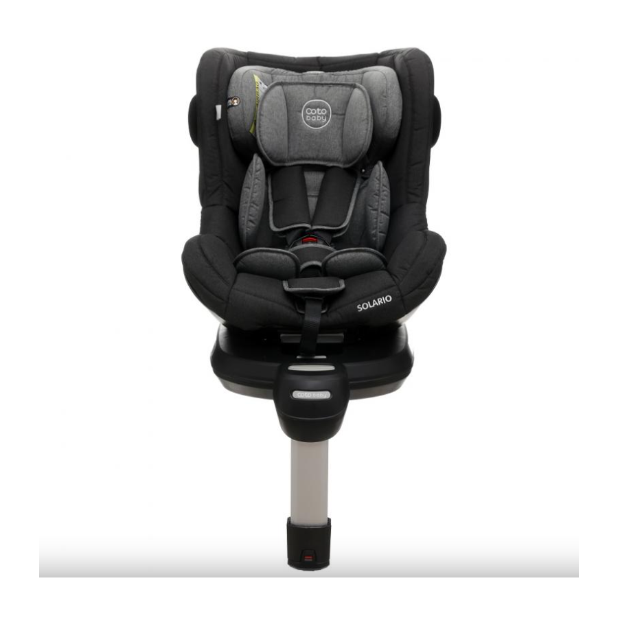 Fotelik samochodowy Solario 360° 0-18 kg Black / Coto baby