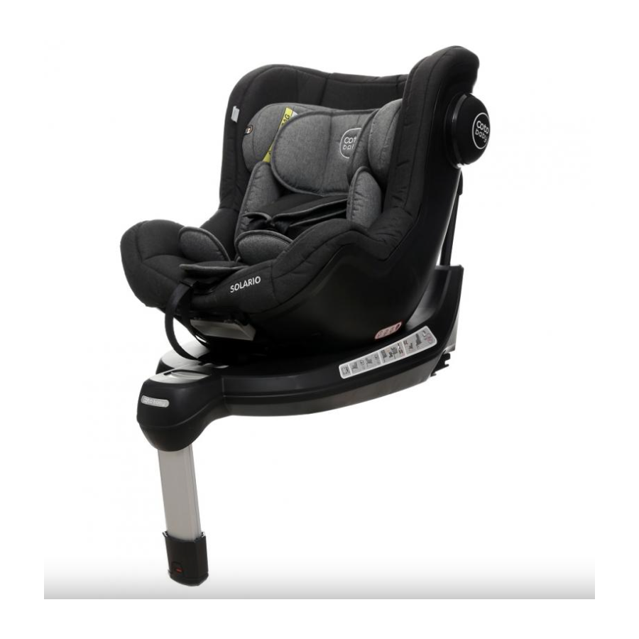 Fotelik samochodowy Solario 360° 0-18 kg Black / Coto baby