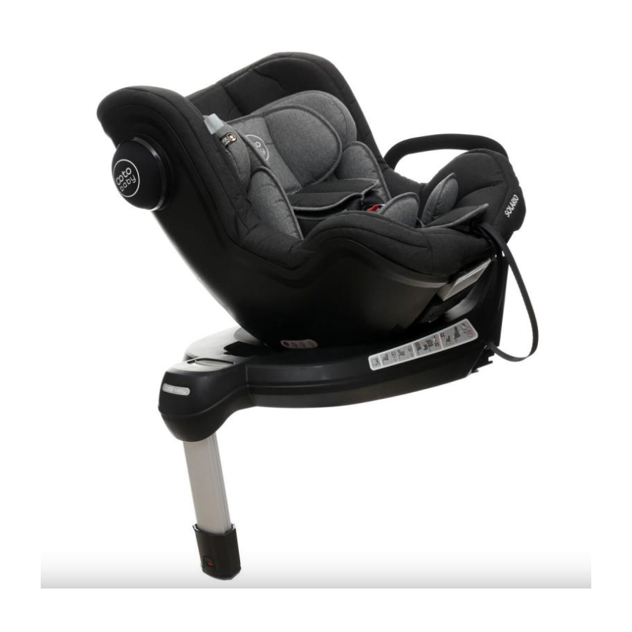 Fotelik samochodowy Solario 360° 0-18 kg Black / Coto baby