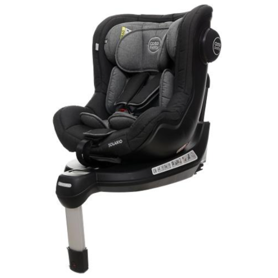 Fotelik samochodowy Solario 360° 0-18 kg Black / Coto baby