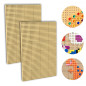 Tablica naukowo kreatywna 2 szt. 80x120 cm / Masterkidz Tablica naukowo kreatywna 2 szt. 80x120 cm / Masterkidz