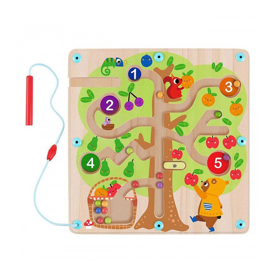 Labirynt Drzewko owocowe i nauka liczenia / Tooky toy