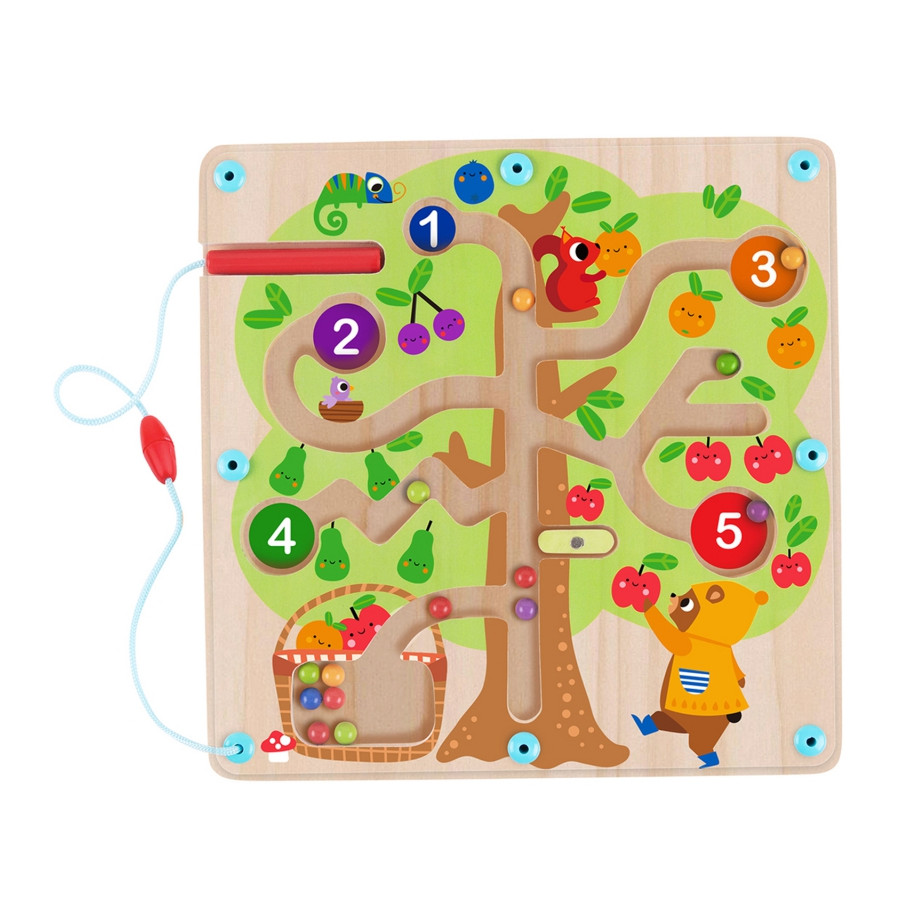 Labirynt Drzewko owocowe i nauka liczenia / Tooky toy
