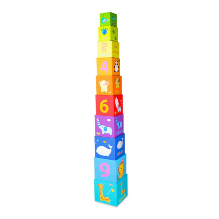 Piramidka edukacyjna Magic Box / Classic world