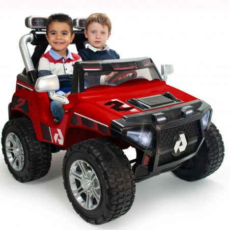 Jeep na akumulator Monster dwuosobowy 24V / Injusa
