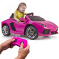 Samochód na akumulator Lamborghini Aventador 6V / Feber