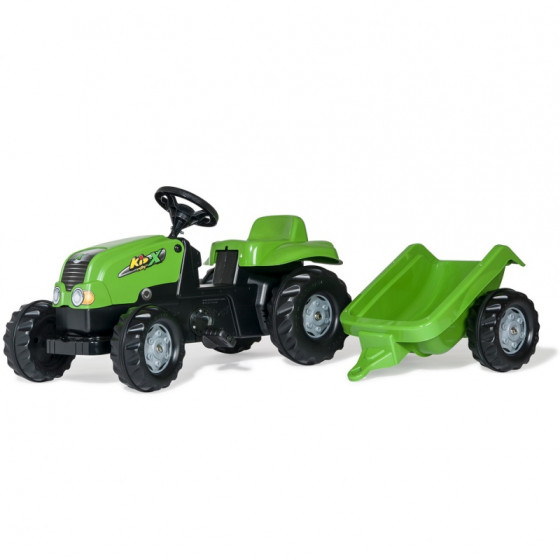 Traktor na pedały RollyKid-X z przyczepką / Rolly toys