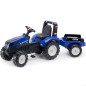 Traktor na pedały z przyczepką New Holland / Falk
