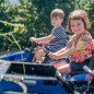 Traktor na pedały z przyczepką New Holland / Falk
