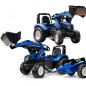 Koparka na pedały z przyczepką New Holland / Falk