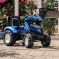 Koparka na pedały z przyczepką New Holland / Falk