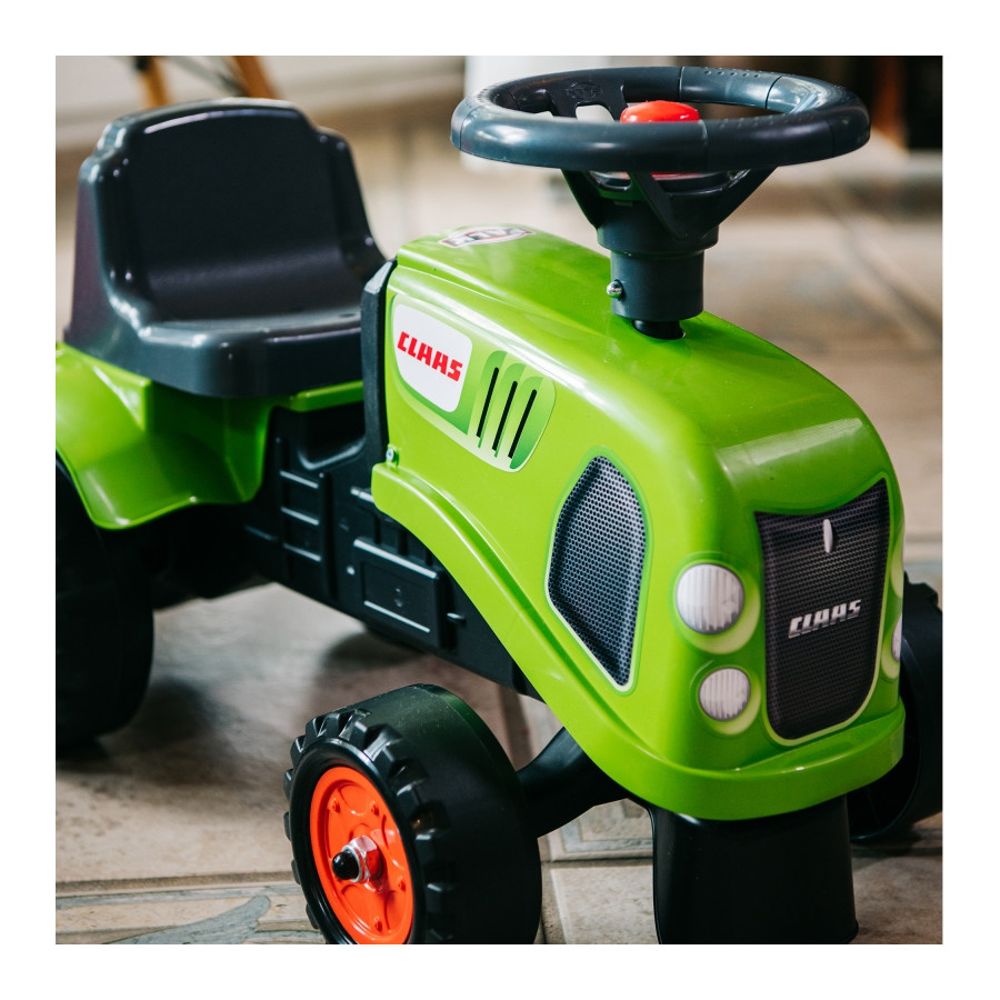 Traktorek z przyczepką Baby Claas zielony / Falk
