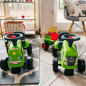 Traktorek z przyczepk膮 Baby Claas zielony / Falk Traktorek z przyczepk膮 Baby Claas zielony / Falk