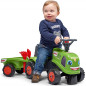 Traktorek z przyczepką Baby Claas zielony / Falk