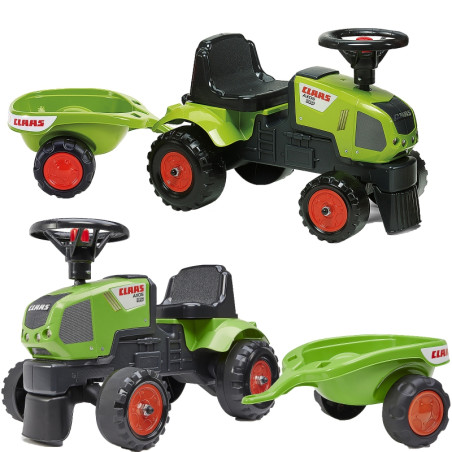 Traktorek z przyczepką Baby Claas Axos / Falk