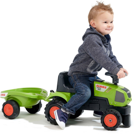 Traktorek z przyczepką Baby Claas Axos / Falk