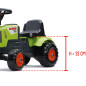 Traktorek z przyczepką Baby Claas Axos / Falk