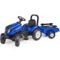 Traktor na pedały z przyczepką New Holland / Falk