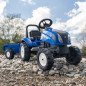 Traktor na pedały z przyczepką New Holland / Falk