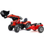Koparka na pedały z przyczepką Massey Ferguson / Falk